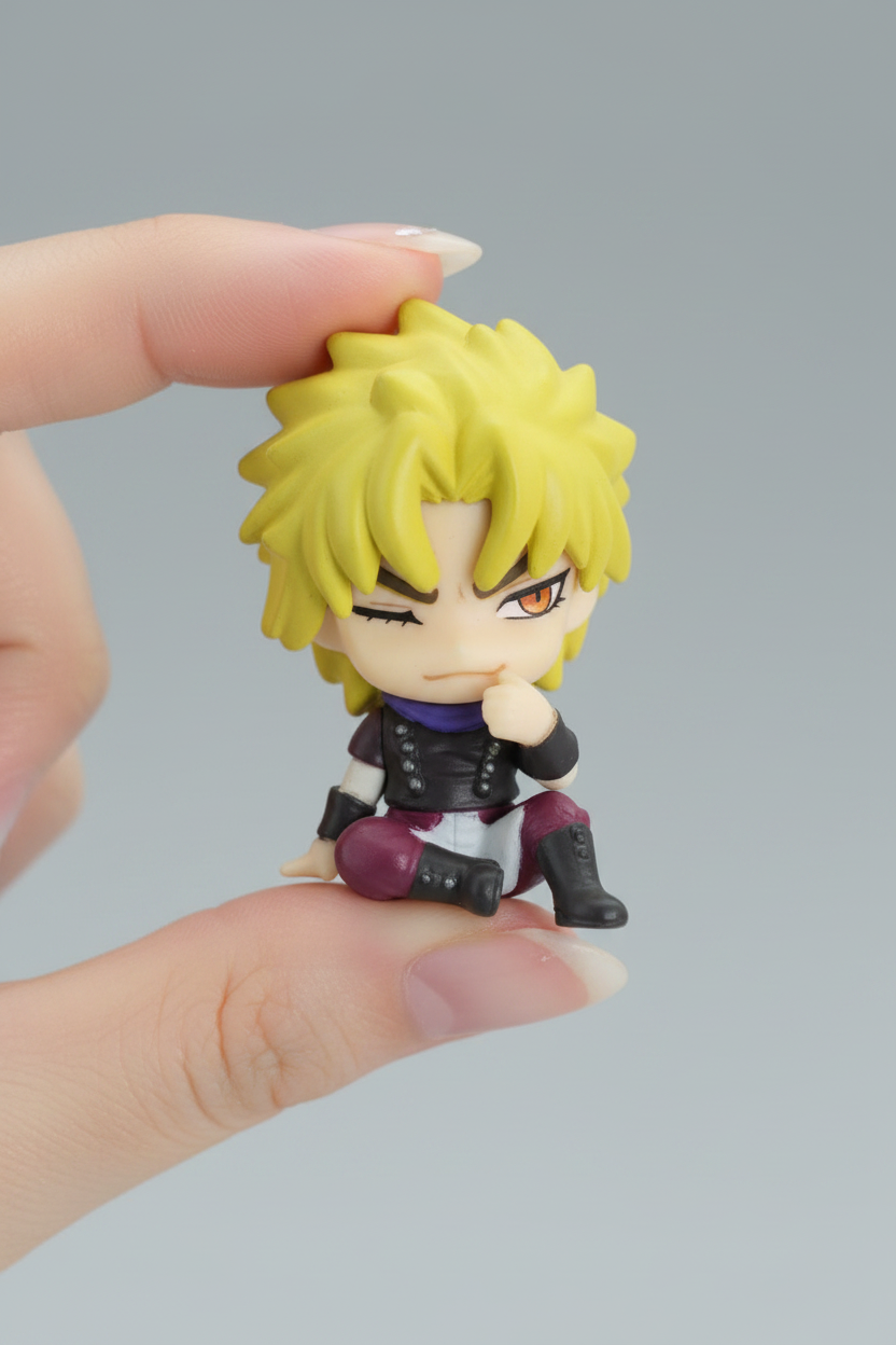 1 figurines JJBA aléatoire : Jonathan, Dio, Joseph et Ceaser