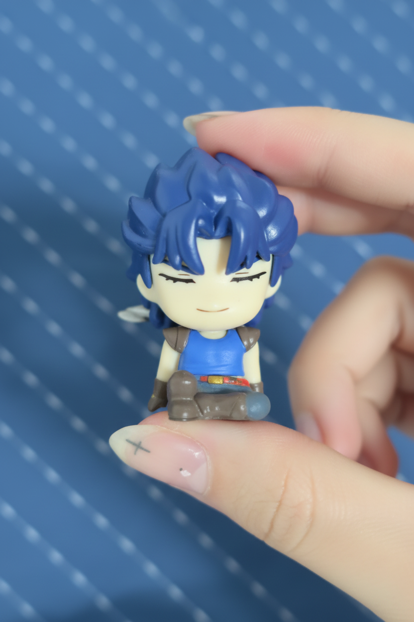 1 figurines JJBA aléatoire : Jonathan, Dio, Joseph et Ceaser