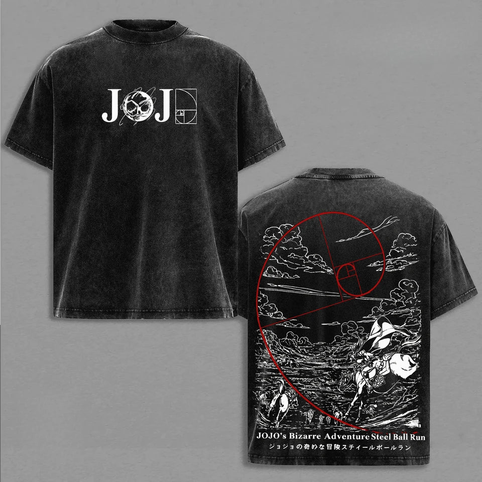 T-shirt JJBA Steel Ball Run